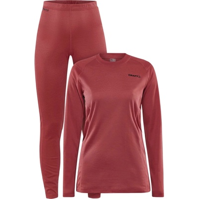 Craft Core Warm Baselayer červený