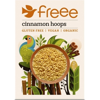 Freee Doves Farm Freee Skořicové kroužky 300 g
