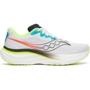 Saucony Мъжки маратонки Saucony Ride 19 Running shoes - White / Citron - размер 48 (EU) (023-2640-0723)