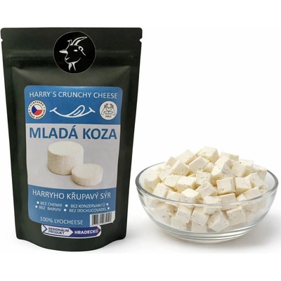 HARRYHO KŘUPAVÉ SÝRY Křupavý sýr Mladá koza 100 g