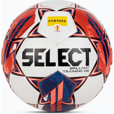 Select Brillant Training Fortuna 1 League football v23 white/red size 5