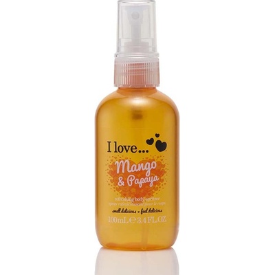 I Love osviežujúci telový sprej s vôňou manga a papáje (Mango & Papaya Refreshing Body Spritzer) 100 ml