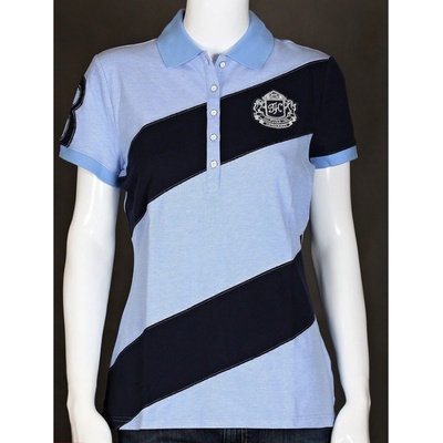 Tommy Hilfiger dámské polo tričko Logo Signature s pruhy