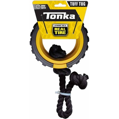 Tonka gumové mega ťahadlo s lanom a vložkou 38 cm