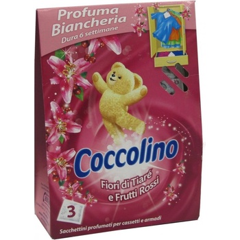 Coccolino vonné sáčky do oblečení Frutti Rossi 3 ks
