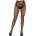 Чорапогащник с отворено дъно, провокативен - Crotchless Tights Black S/M/L (LEGAV07882)