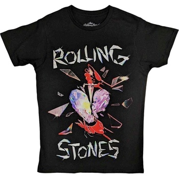 The Rolling Stones Риза Hackney Diamonds Heart Unisex Black L (RSTS226MB03)