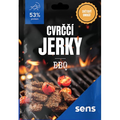 Sens Cvrčšie jarky príchuť BBQ 25 g