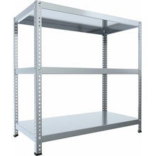 Biedrax Regál 40 x 100 x 120 cm 3 police pozink