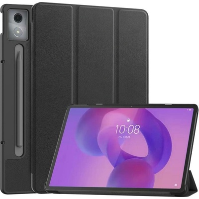 Vsetkonamobil 105035 LEATHER Zaklápací kryt pre Lenovo Idea Tab Pro čierny