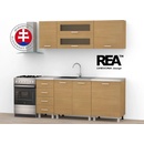 Kuchynské linky Kuchynská linka REA ALFA ZZ 3 180 cm