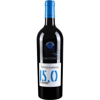 Cantolio Primitivo di Manduria ‘DI MARE‘ DOP "15" 2021 15% 0,75 l (holá láhev)