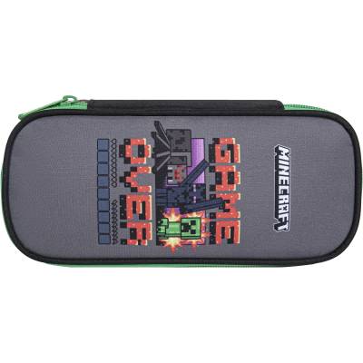 Kstationery Ученически несесер Kstationery Minecraft - Game Over, 1 цип (68647)
