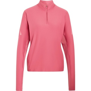 adidas Дамска тениска adidas Women's ADI365 Running Iconic Half Zip Running shirt - Dual Magenta (916-7576-0215)