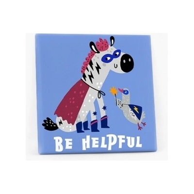 Obrazy, Heroes - Be helpful, 30x30 cm - 76756