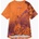 Endura Мъжка тениска за колоездене Endura Singletrack Print end orange