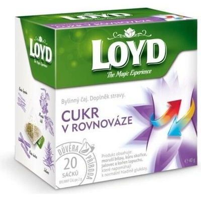 Loyd Tea pyramida cukr v rovnováze 40 g
