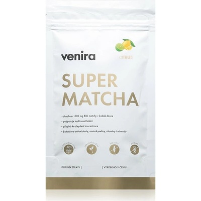 Venira Super Matcha matcha prášek příchuť Citrus 90 g