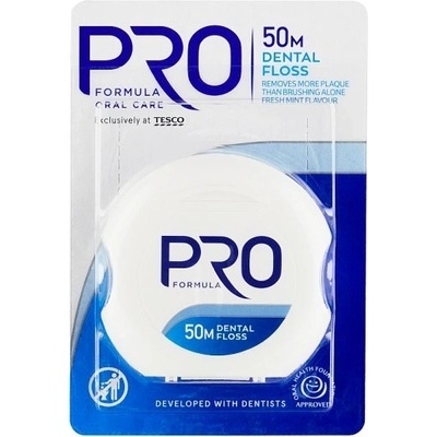 Tesco Pro Formula Zubná niť 50 m