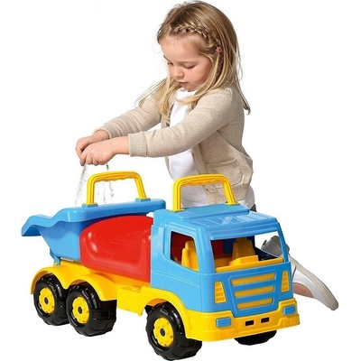 Wader JAZDEC TLAČIDLO 3V1 Mega VEĽKÁ SKLÁPAČKA Auto