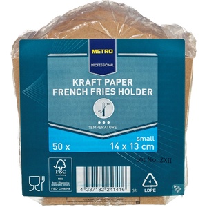 METRO Professional Kraft Pocket за пържени картофи 50 бр