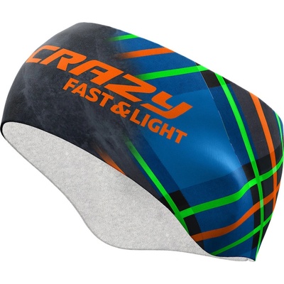 Crazy Idea Band Fast cut thermo print orange fluo scottish