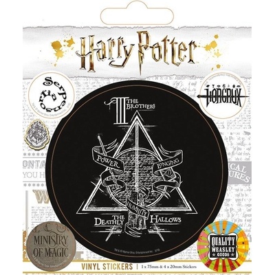 Sada samolepek Harry Potter Symboly