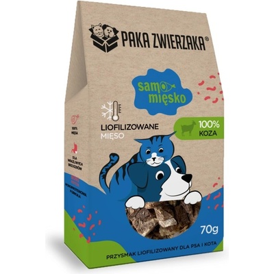 Paka Zwierzaka Лиофилизирана деликатеса Samo Mięsko GOAT 70g