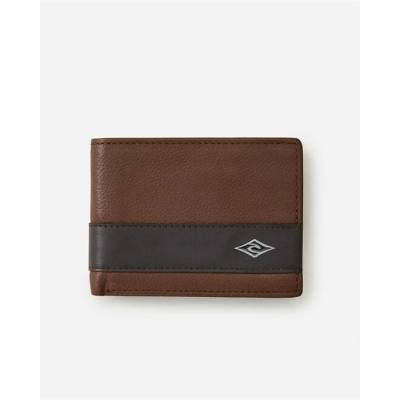 RIP CURL peněženka Diamond Rfid Slim Brown/Tan 1153