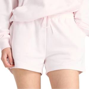New Balance Дамски къси панталони New Balance Women's Sport Essentials French Terry Short Shorts - Pink Salt - размер XS (112-4404-0411)