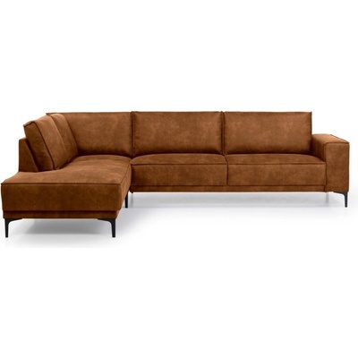 Scandic Светлокафяв ъглов диван от изкуствена кожа (ляв ъгъл) Copenhagen - Scandic (14510SN24 COGNAC)