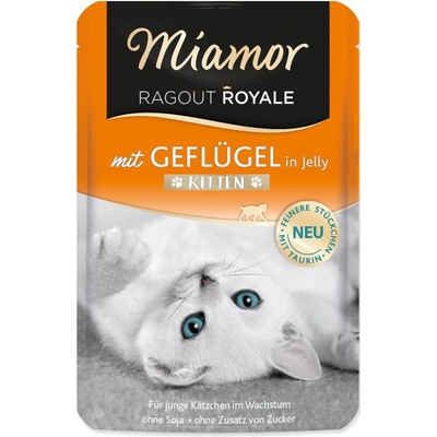 Miamor Ragout Royale Kitten drůbež jelly 100 g