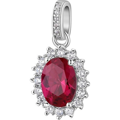 Brosway prívesok Fancy Passion ruby BWFPR13