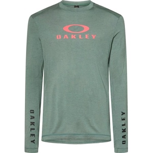 Oakley Мъжка фланелка с дълъг ръкав за колоездене Oakley Seeker Flow L/S Jersey Cycling jersey - Aviator Green (056-3981-0111)