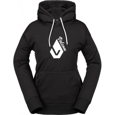 Volcom Technická mikina Wms Core Hydro Hoodie black