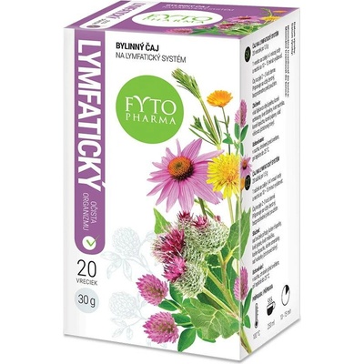 Fytopharma lymfatický systém bylinný čaj 20 x 1,5 g