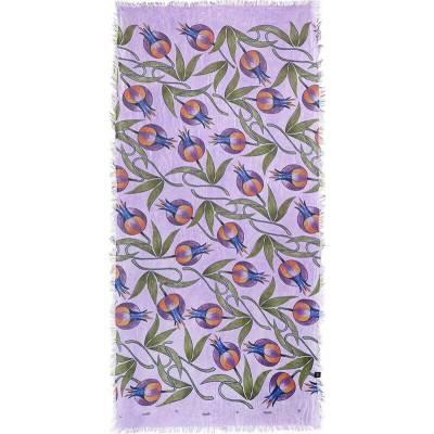 Innbamboo bambusový šátek ART MUCHA Lilac