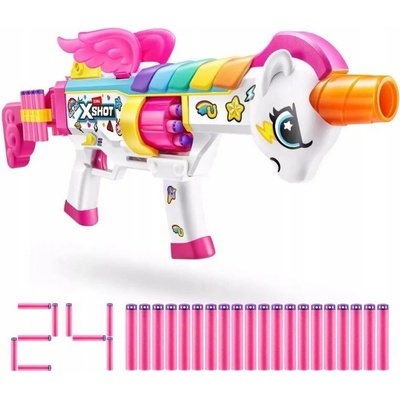 Vystřelovač ZURU X-Shot vícebarevná pistole na šipky