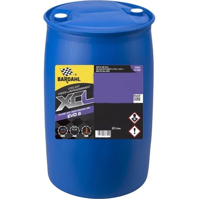BARDAHL Антифриз Bardahl XCL EVO 6 Лилав 200 литра
