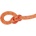 Mammut Динамично въже MAMMUT 9.8 Crag Classic 50m orange/white