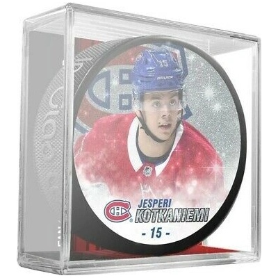 Sherwood Puk Jesperi Kotkaniemi #15 Montreal Canadiens Glitter Puck
