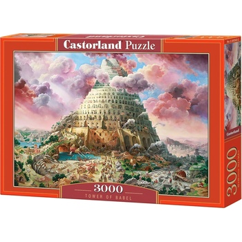Castorland Пъзел Castorland от 3000 части - Вавилонската кула (C-300563-2)
