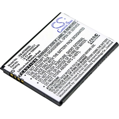 Батерия за Alcatel One Touch Pixi, Pop, TCL, T-Mobile Move и други, 1300 mAh, Li-Ion (CS-OT990SL)