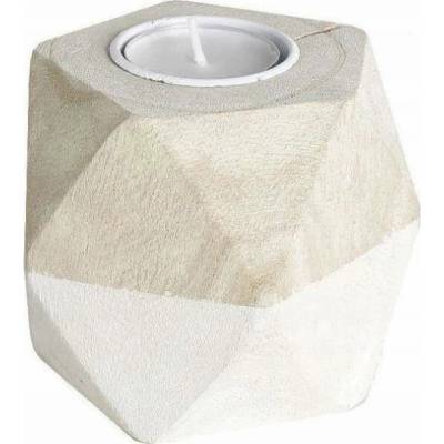Today Dřevěný svícen na čajové svíčky PURE