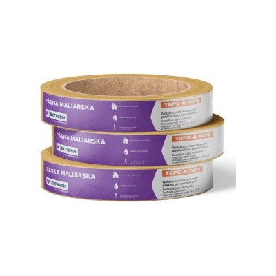 Woodcote Extherm Páska maliarska žltá 24 mm x 50 m 10101Y