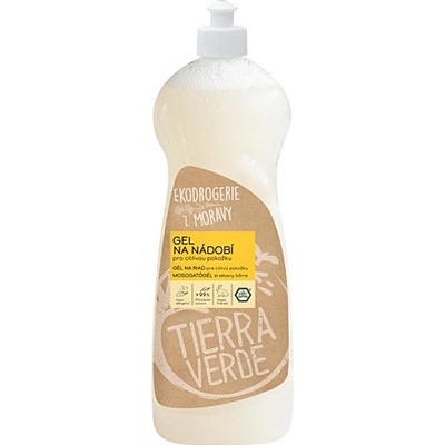 Tierra Verde Gel na nádobí citlivá pokožka 1 l