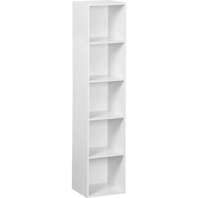 Casa Selección Бяла библиотека 30x24x132 cm Cube - Casa Selección (806961)