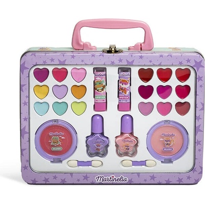 Aquarius Cosmetic Комплект за грим в метално куфарче, Martinelia, My Best Friends (MA12038)