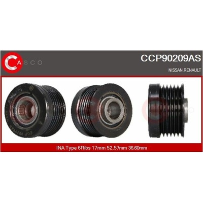 Řemenice, generátor CASCO CCP90209AS