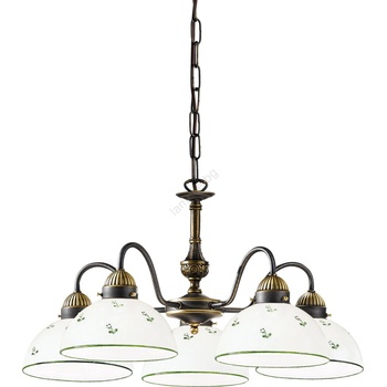 Kolarz 731.85. 20 - Пендел NONNA 5xE27/75W/230V зелен (KL0355)